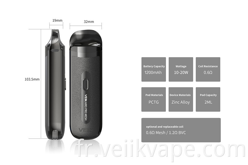 1200Mah Battery E Cigarette